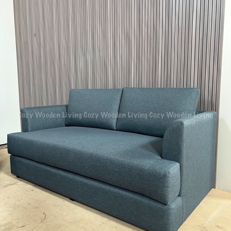 Sofa Haven Minimalis Onyx Canvas Upholstery | Sofa Minimalis Ruang Tamu Modern Terbaru Baham Canvas