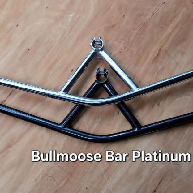 Stang Bullmoose Bar Platinum handlebar sepeda