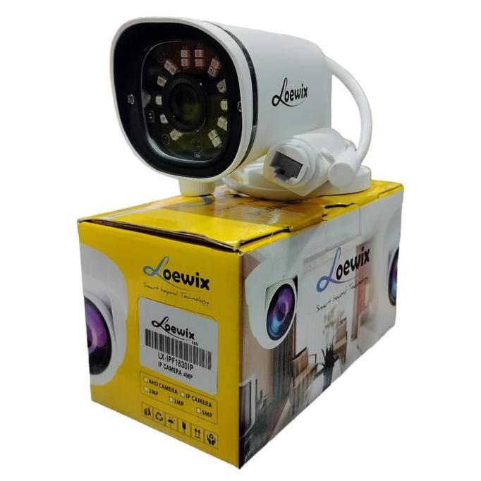 Espio - Ip Camera Loewix Lx-Ipf1830Ip+Poe Asli 4Mp Cctv Outdoor