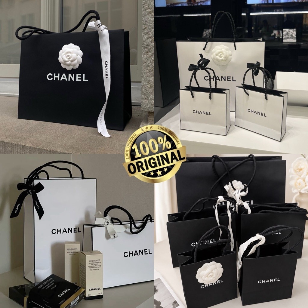 PAPER BAG CHANEL AUTHENTIC / PAPER BAG ORIGINAL CC