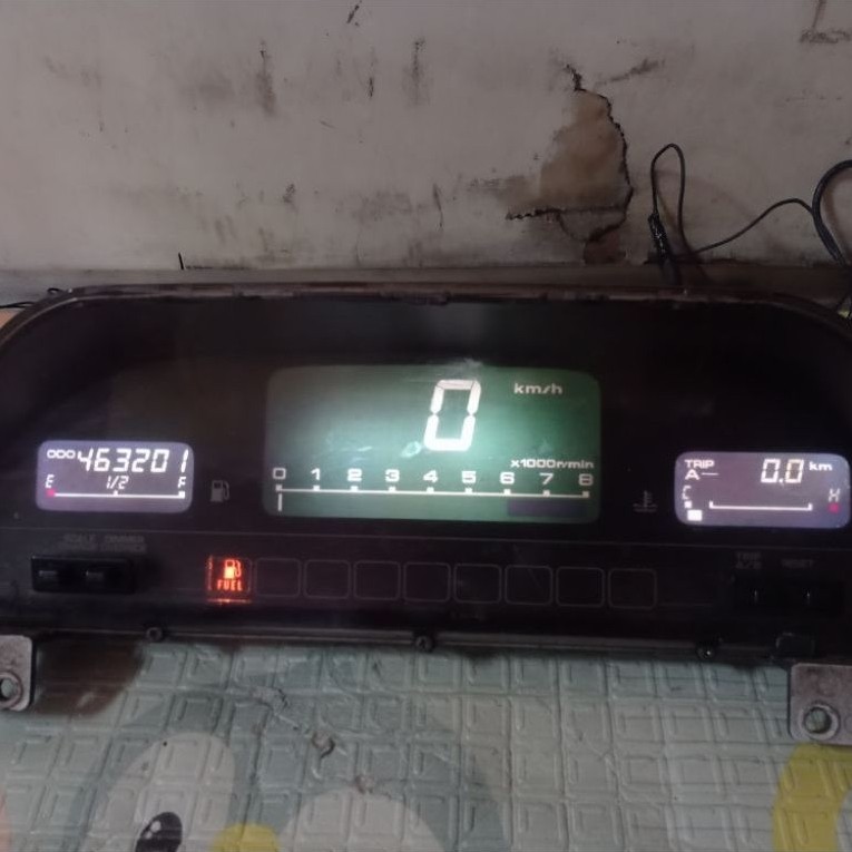 Speedometer digital Mazda interplay