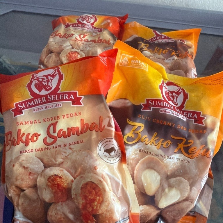 Sumber Selera Bakso Sambal / Sumber Selera bakso Keju 300g