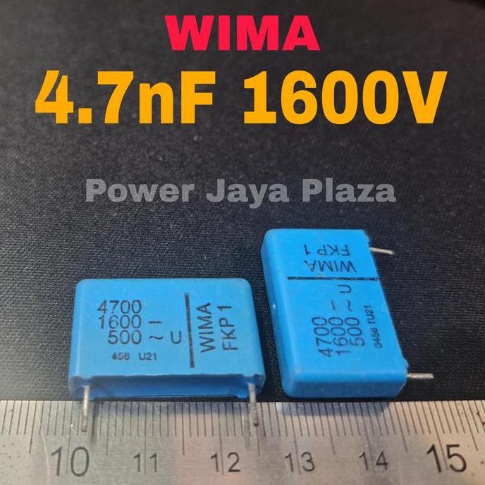 WIMA AUDIOPHILE CAPACITOR 4,7N 4,7NF 4.7N 4.7NF 1600V PJP79