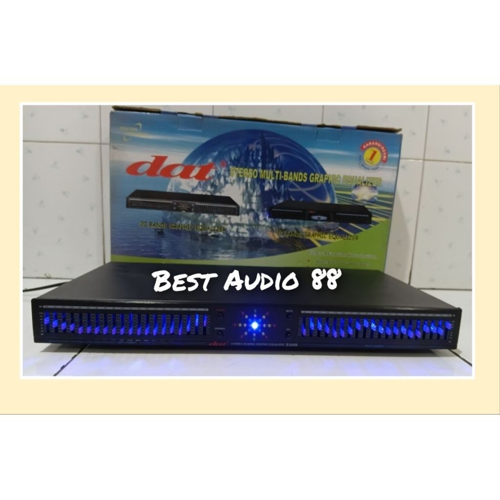 Equalizer stereo 40 band DAT EQ 608
