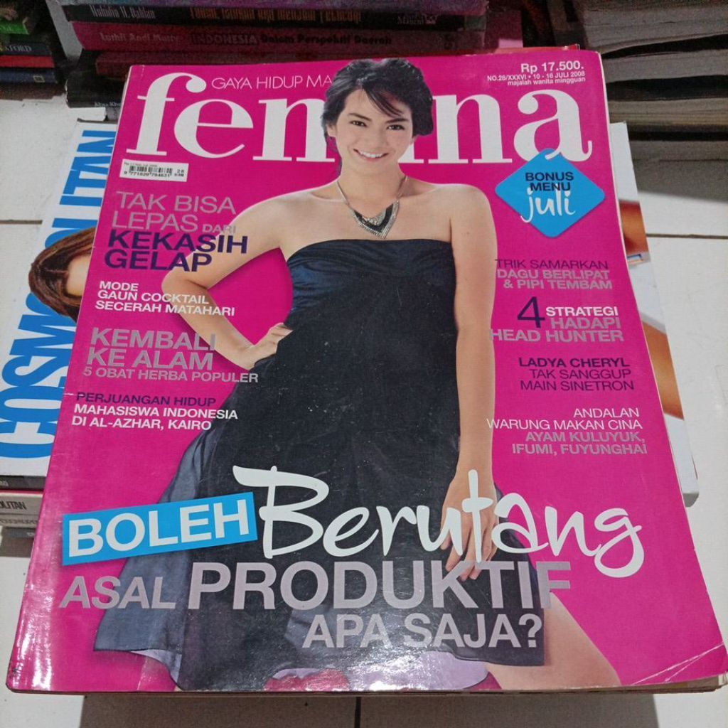 MAJALAH FEMINA EDISI JULI 2008