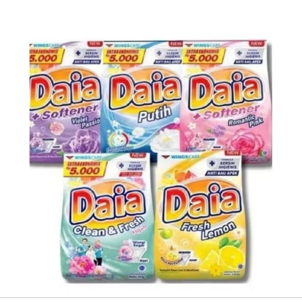 [ 1 dus ] DAIA 5000 DUS (ISI 24PCS × 245GR)