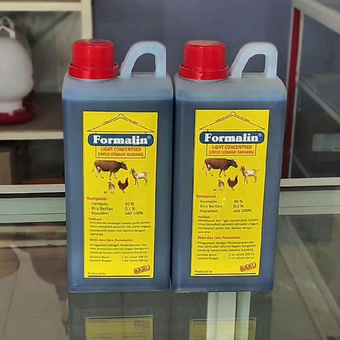 Semprot Kandang Formalin 1 Liter - Biru