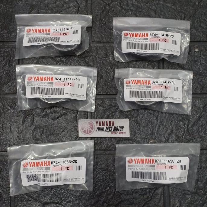 Metal Plane Bearing set Stang Seher Krug as Yamaha X-max Warna Coklat B74-11416-20 |  B74-11417-20 |