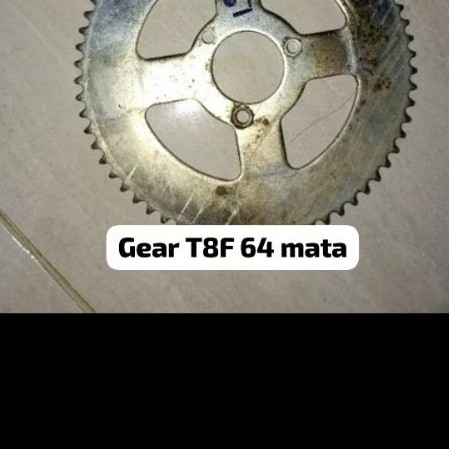 Gear T8F 64 mata & 58 mata Motor trail mini Second Bekas