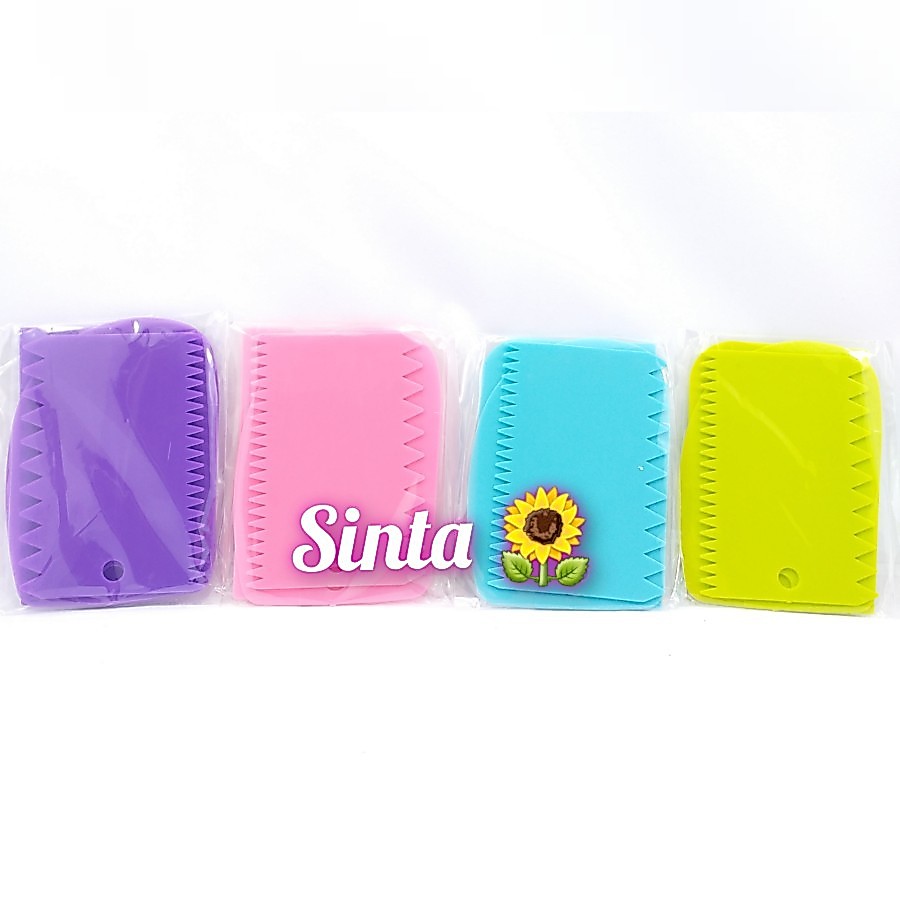3Pcs Scrapper Kue/Scrapper Plastik