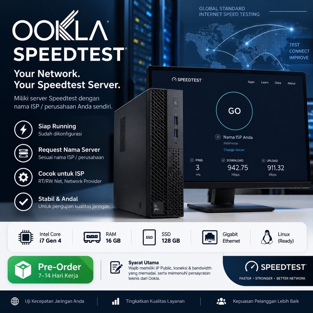 Server Speedtest Ookla