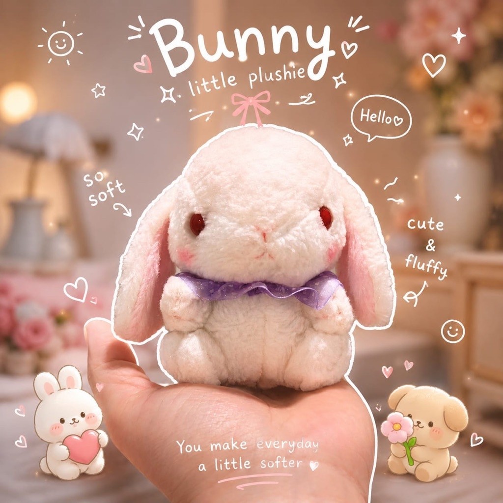 GANTUNGAN KUNCI / GANCI KELINCI LOPPY AMUSE