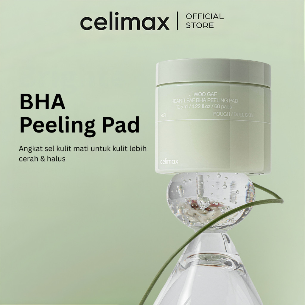 CELIMAX Ji Woo Gae Heartleaf BHA Peeling Pad 125ml/60 pads