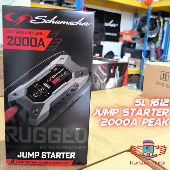 Terbaik Jumper aki 12v 2000A Peak Power Bank aki 12v (Jumper aki mesin CC besar hingga mesin diesel,