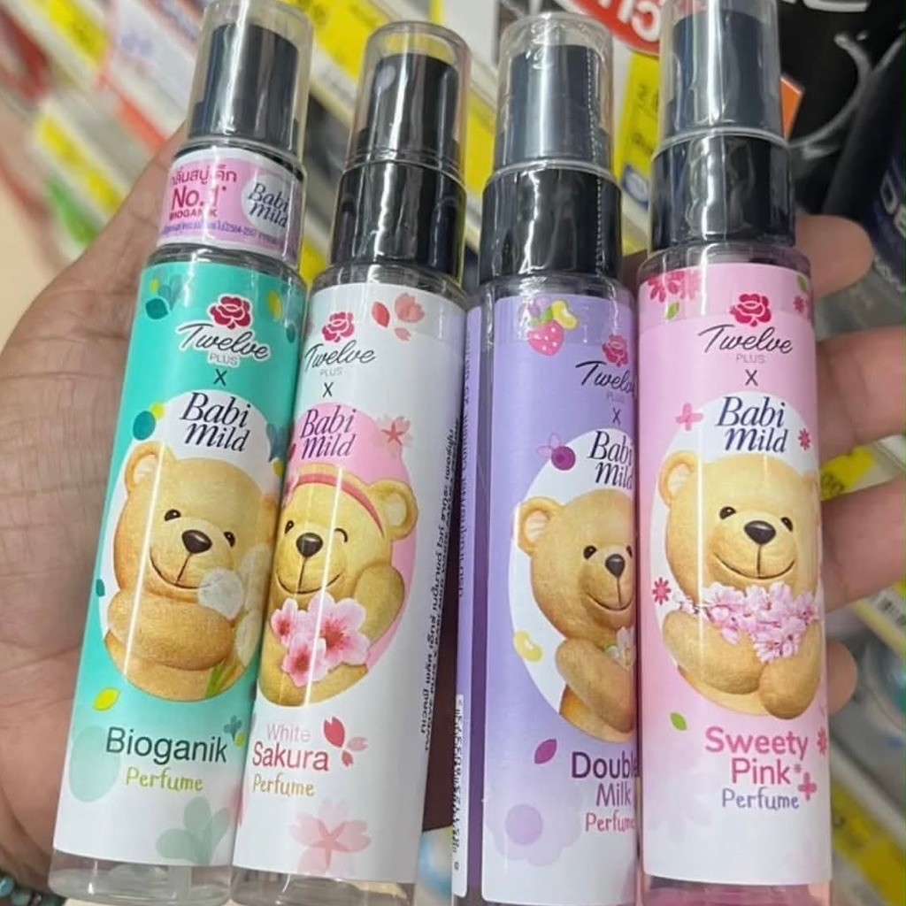 [READY STOCK] TWELVE PLUS X BABI MILD PARFUME 25ml x parfum tee teeradech surf patchara bkk bangkok