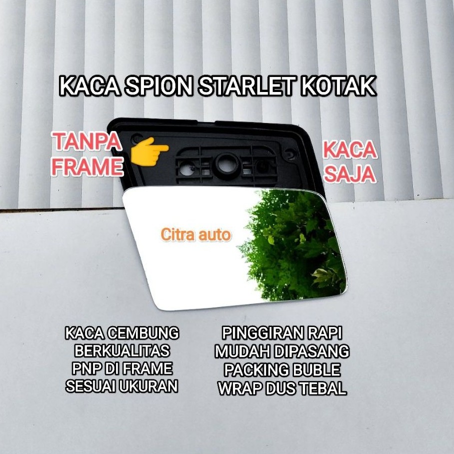 Kaca Spion Starlet kotak 1987 1988 1989 Starko