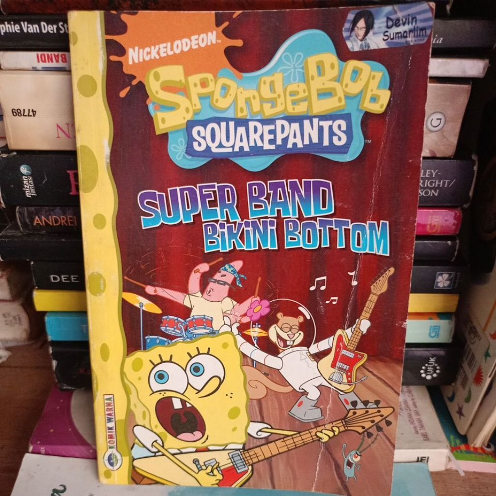 Buku Komik Nickelodeon SpongeBob SquarePants Super Band Bikini Bottom