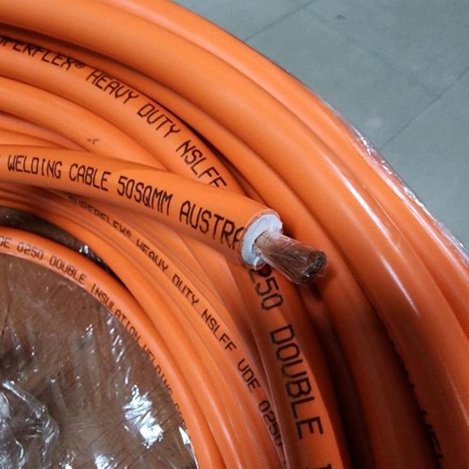 Kabel Las 50Mm Superflex Nslff Vde 0250 Australia Welding Cable 50 Mm Superflex Nslff Vde Australia 