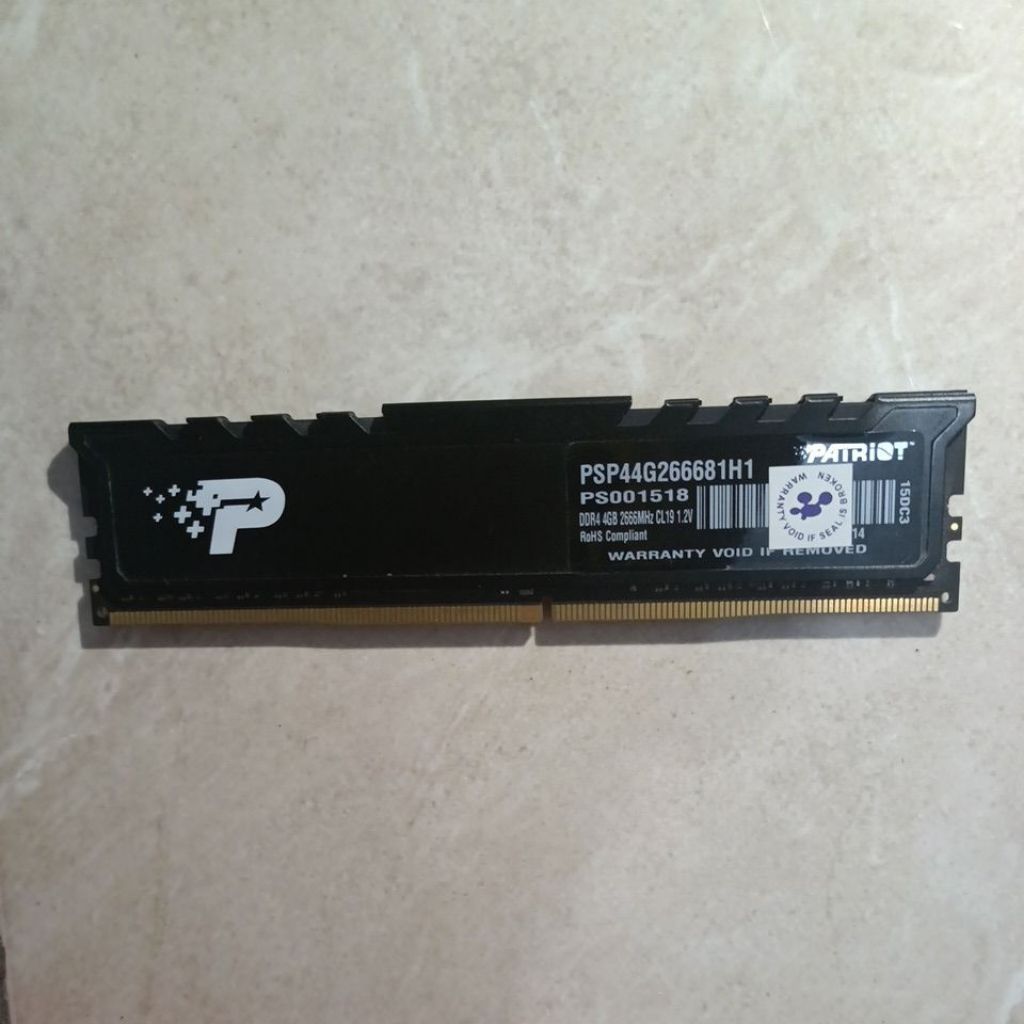 RAM Patriot Longdimm 4GB DDR4 speed 2666Mhz