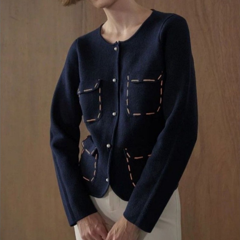 Preloved Cardigan Duma Bahia Navy