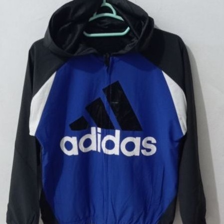jaket adidas balok logo besar