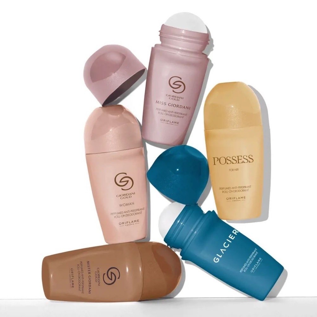 Perfumed anti-perspirant roll-on deodorant / Giordani gold miss giordani / Giordani gold woman / Gio