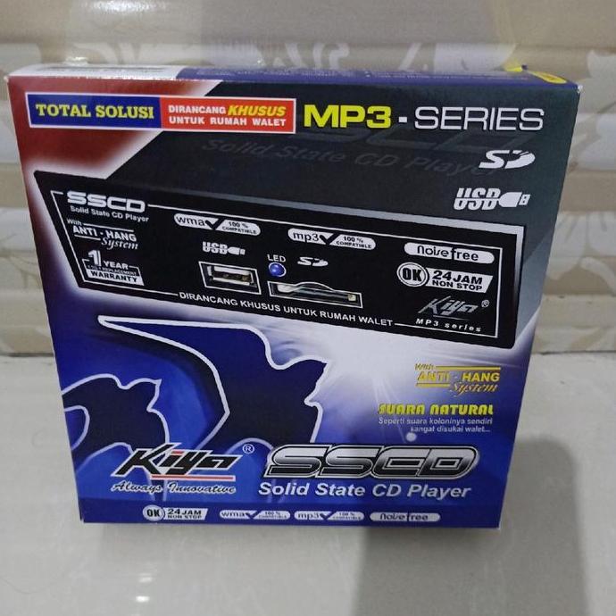 Kiya SSCD MP3 SERIES PLAYER WALET