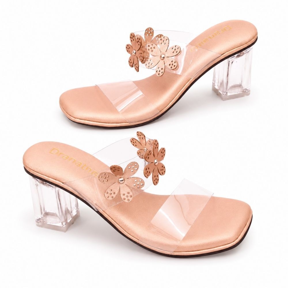 SYAHNAZ DRANATHA HEELS WANITA - heels kaca 7cm
