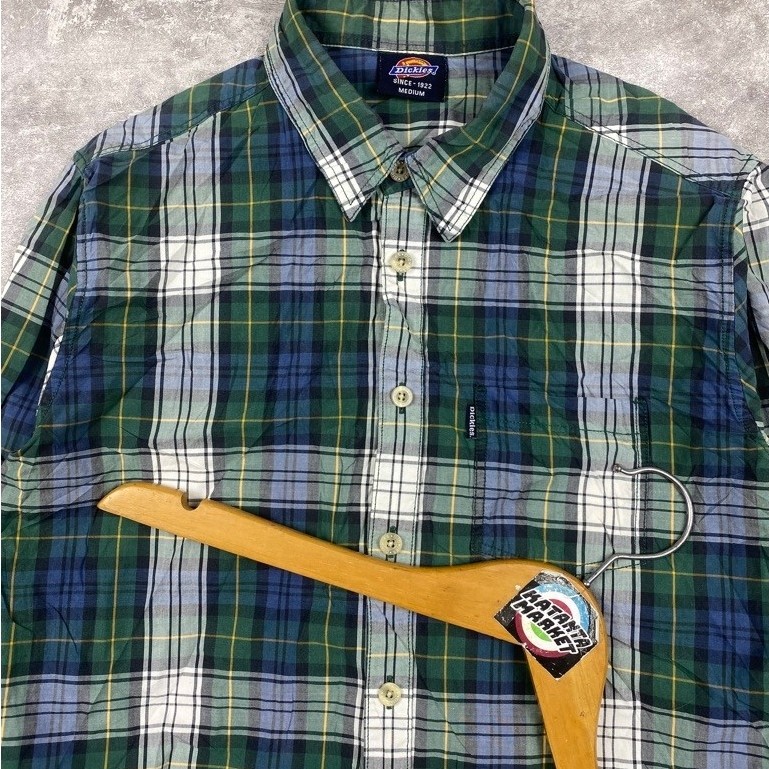 dickes original plaid long shirt