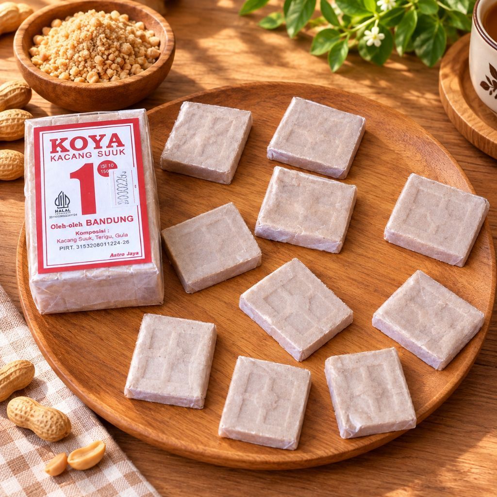 Koya Kacang Suuk 150 gram ( isi 10 bungkus kecil )