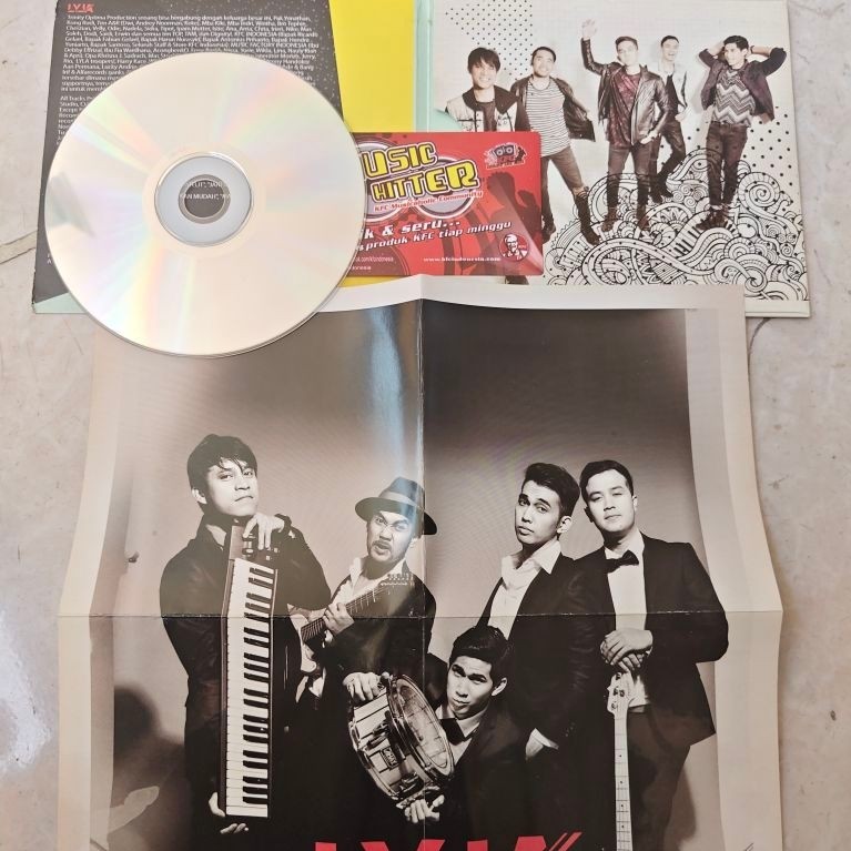 CD Lyla Band - Album Ga Romantis (2015) Original Rilisan Fisik Bekas Preloved