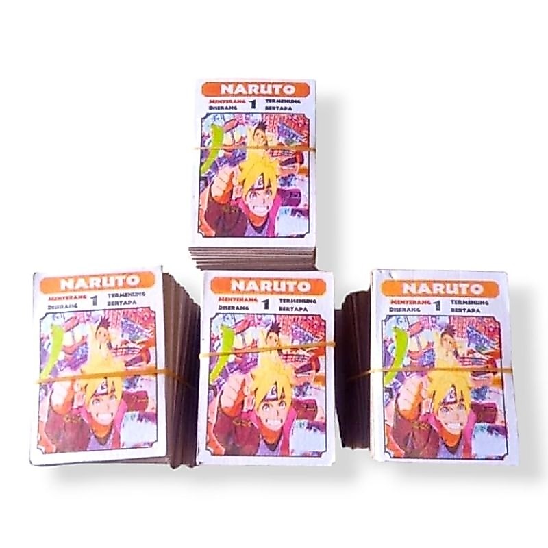Kartu Kwartet isi ±300 pcs || Kartu Wayang || Mainan Jadul Kartu Teplek