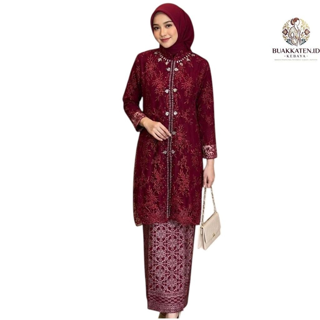 Set Tunik Andara Busui Rok LiLiT /Desain Elegan Tangan Panjang Cocok Buat Acara Pesta Dan Wisuda