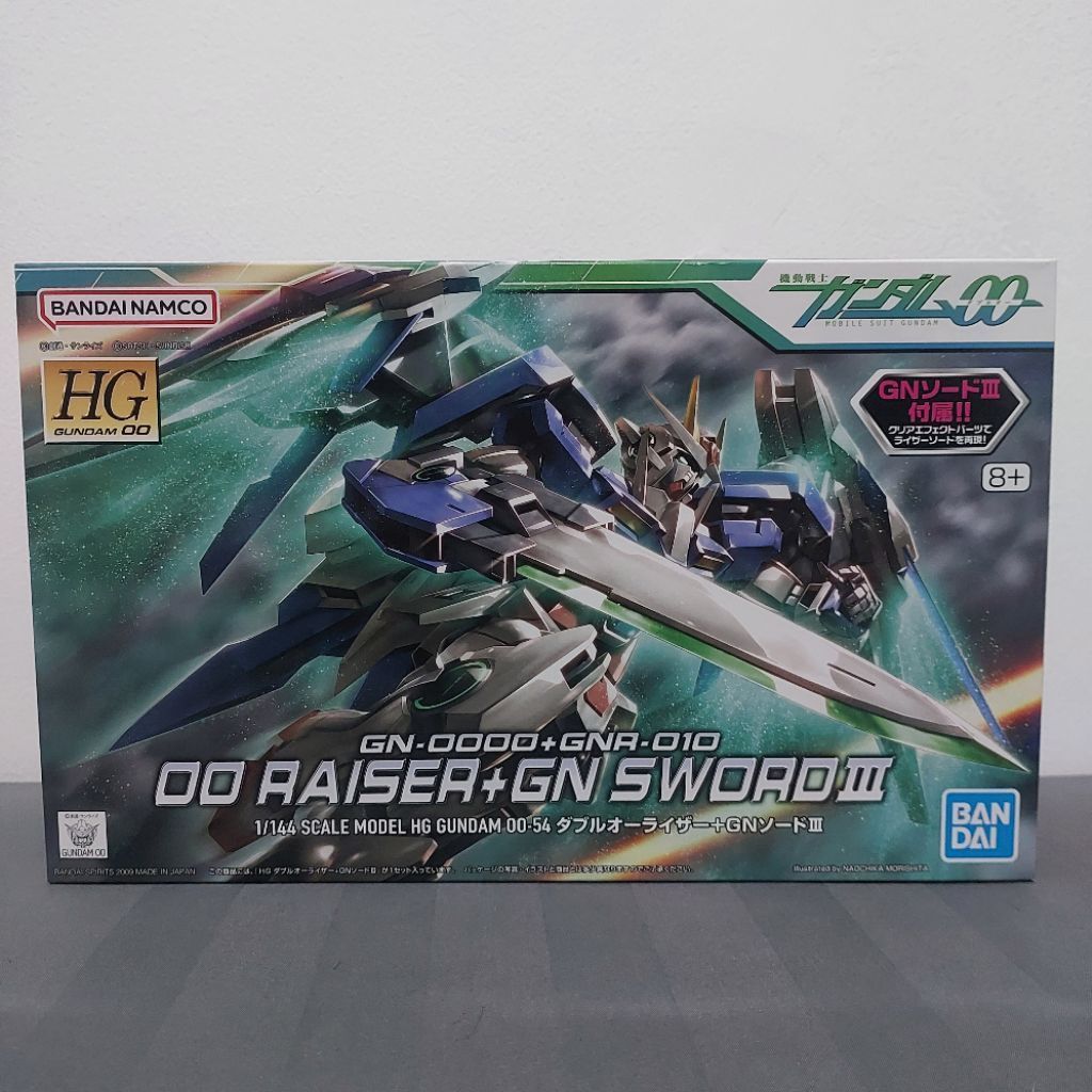 [READY] HG00 1/144  00 Raiser + GN Sword III