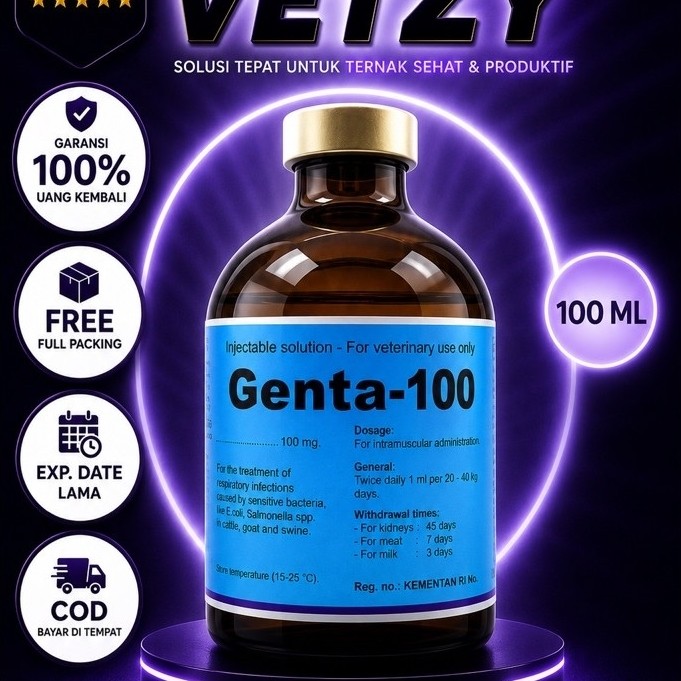 Genta 100 @100 ml original