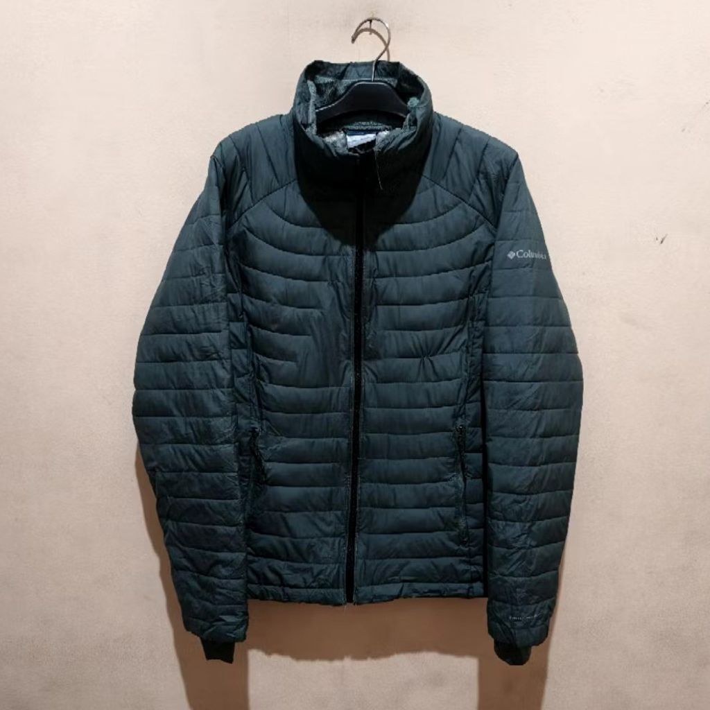PRELOVED OUTDOOR PUFFER JACKET COLUMBIA OMNI-HEAT