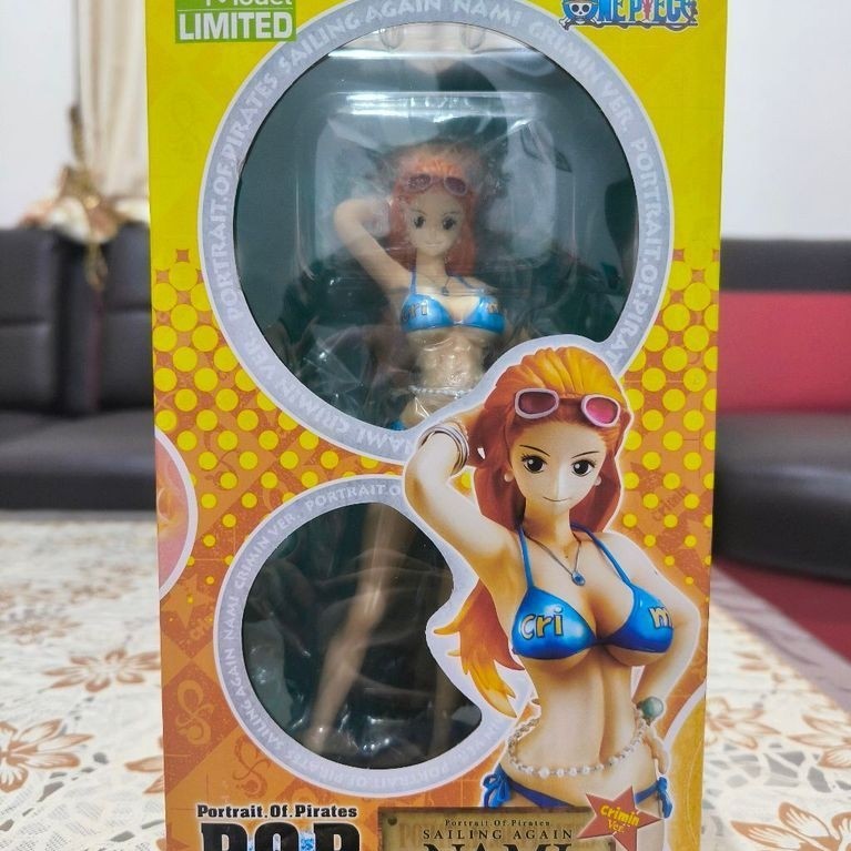 Portrait Of Pirates Sailing Again Nami Crimin Ver One Piece Original Figure