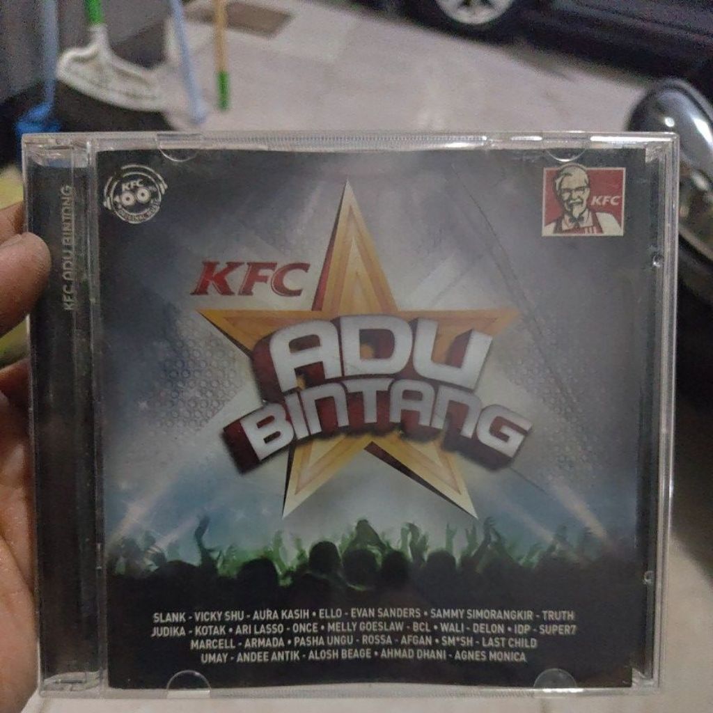 CD Album Kompilasi KFC Adu Bintang (2013) Original - Slank, Agnes Monica, Noah, dll