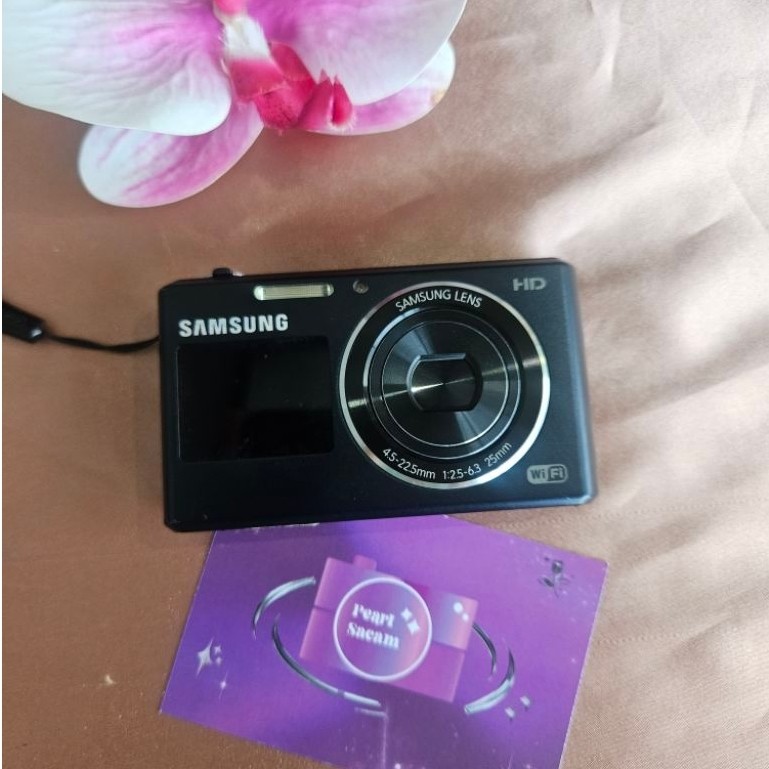 digicam samsung dv150f dual screen preloved digital camera second 2 layar