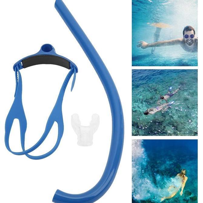 JUNX- Front Snorkel Renang Pipa Napas Snorkel Depan/Front Snorkel Atau Center Snorkel/Snorkel Untuk 