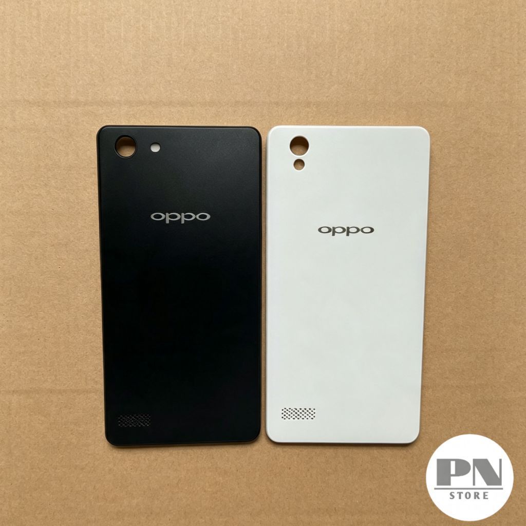 Backdoor-Backcover Casing Tutup Belakang OPPO A51 / A51 W Hitam Putih