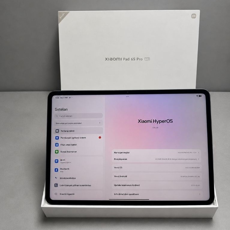 Xiaomi Pad 6s pro second