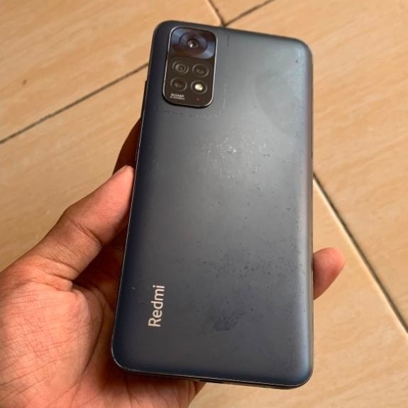 Redmi Note 11 4/128 Bekas Tangan Min Pemakaian