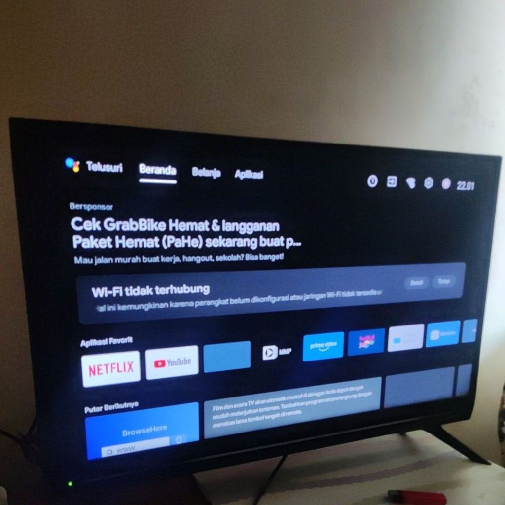 SHARP ANDROID TV 32 Inch dengan Layar LED Full HD DOLBY ADMOS