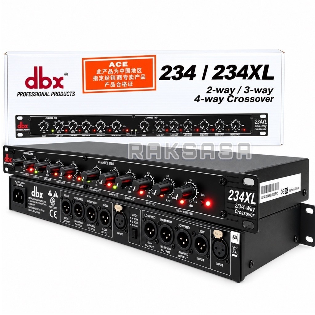 Crossover DBX 234XL 2way / 3way / 4way Crossover dbx234 xl