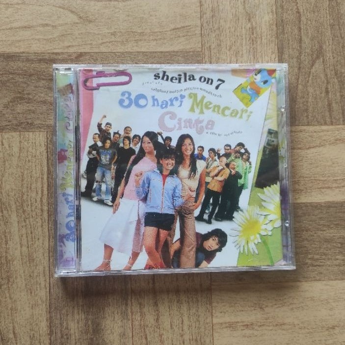 CD SHEILA ON7 original motion picture soundtrack "30 hari mencari cinta"