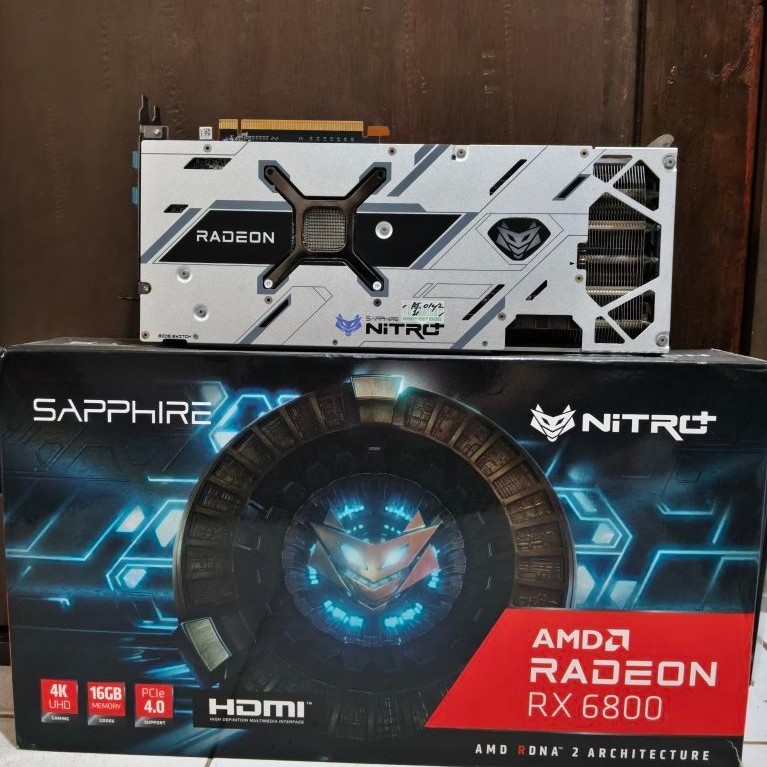Vga RX 6800 16GB Saphire Nitro+