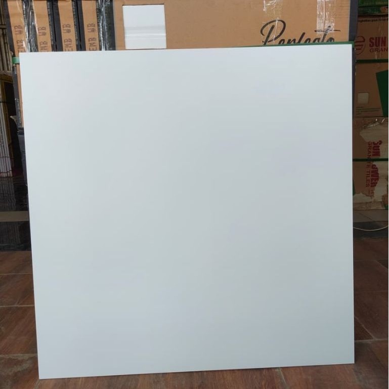 Granit 80x80 Matt putih polos