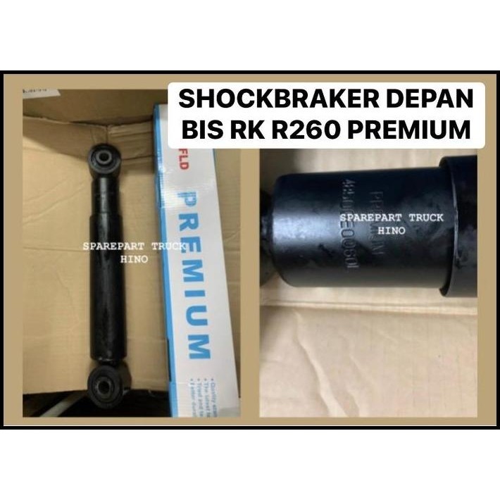 TERLARIS SHOCKBRAKER BUS HINO RK R260 DEPAN PREMIUM PN 48500-E0060 