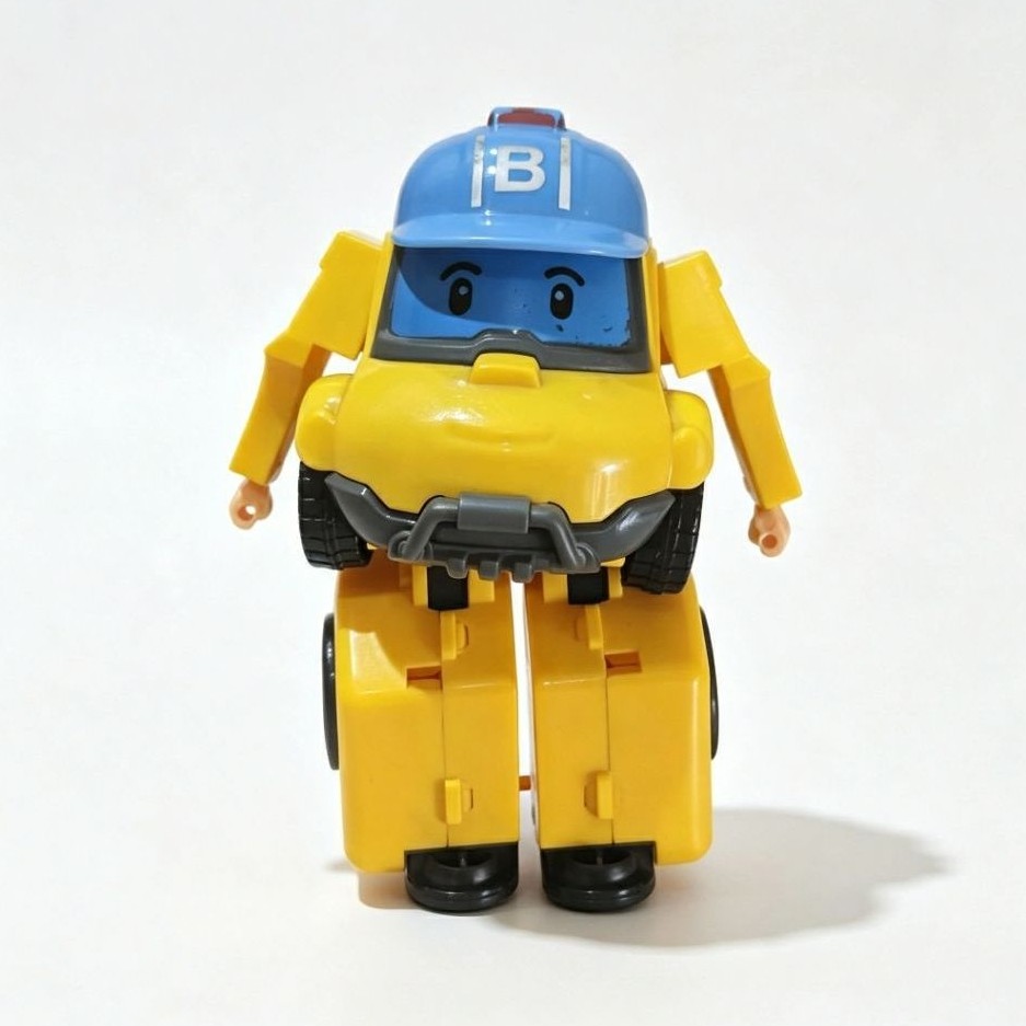 BUCKY BUKY ROBOCAR POLY ROBO CAR POLI ACTION FIGURE FIGUR ANIMASI KARTUN MOBIL BERUBAH TOBOT ROBOT